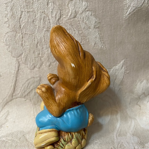 Vtg Pendelfin Stone Crafted “The Thumper” Figure Burnley England Bunny Rabbit - Picture 6 of 12